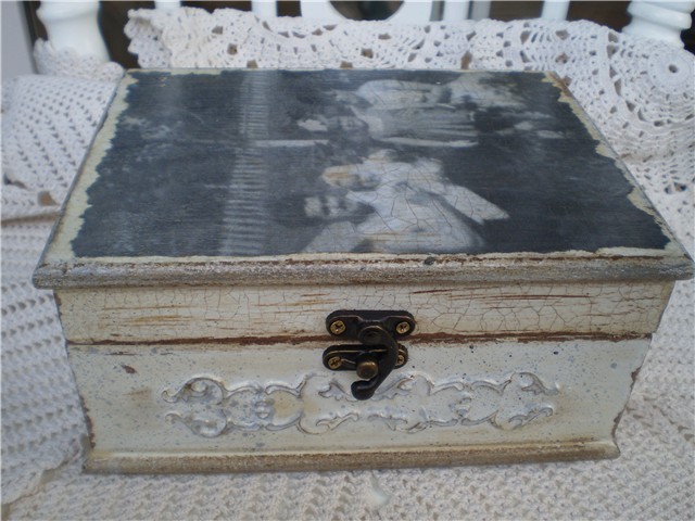 shabby chic skrinja